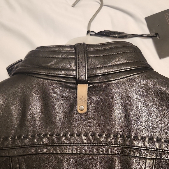 Mackage Leather Jacket, from Aritzia, XS - Picture 8 of 9